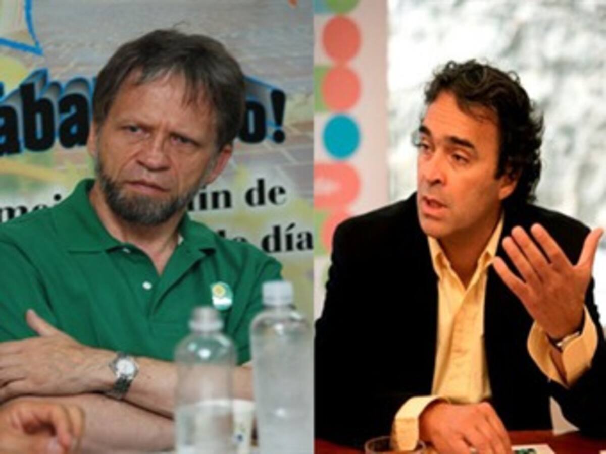 Mockus pide a Peñalosa que se vaya del partido Verde si insiste en recibir apoyo de la U