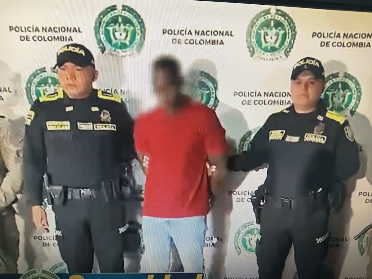 En Montenegro, Quindío fue capturado alias “pantera” peligroso delincuente al servicio del ELN