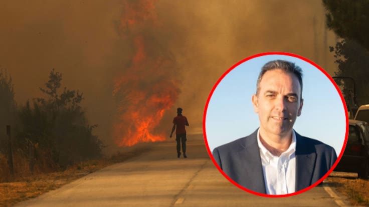 Cable eléctrico sería hipótesis del origen del incendio en Los Gallardos: Ridazo, Alcalde de Antas