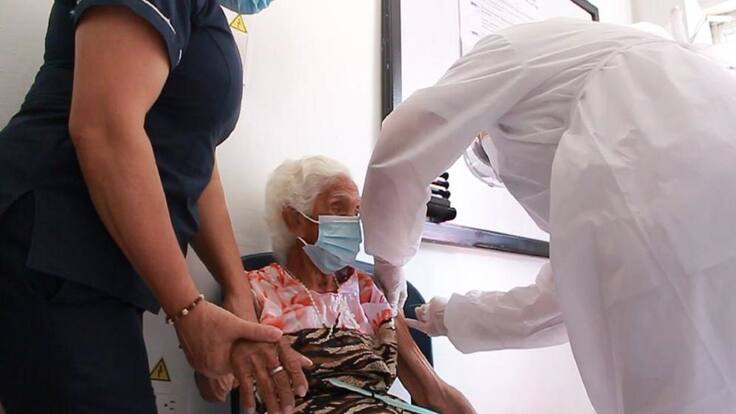 Piedecuesta también empezó vacunación domiciliaria