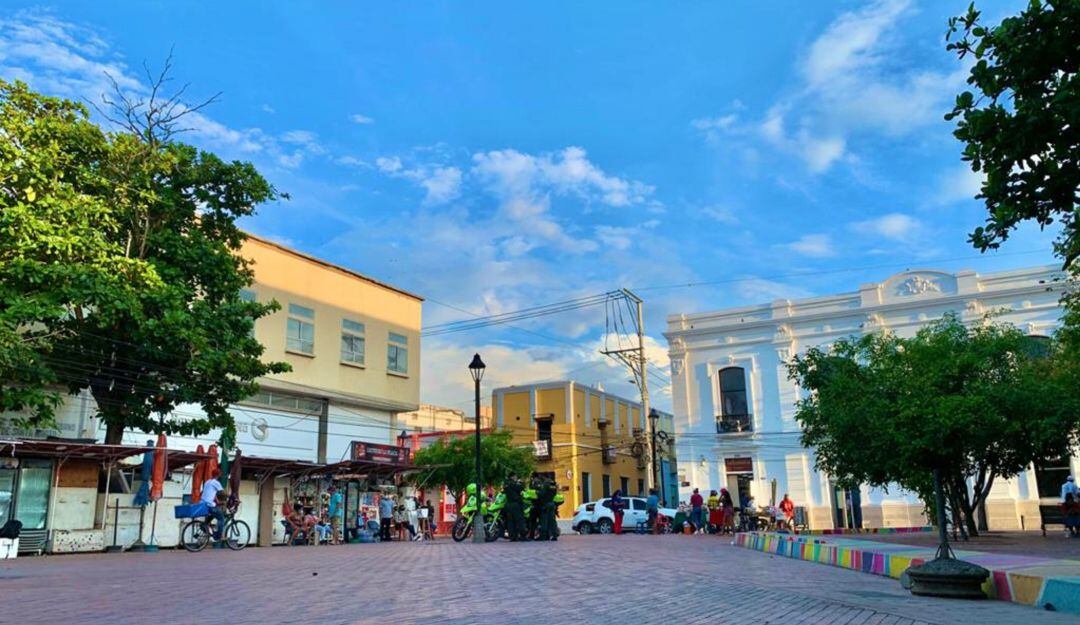 Parque San Francisco. 