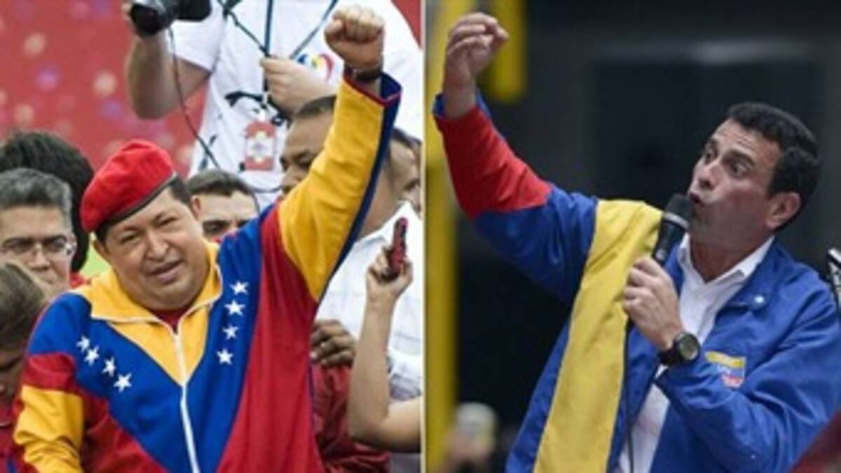 Chávez y Capriles derrochan optimismo en las primeras horas de la votación