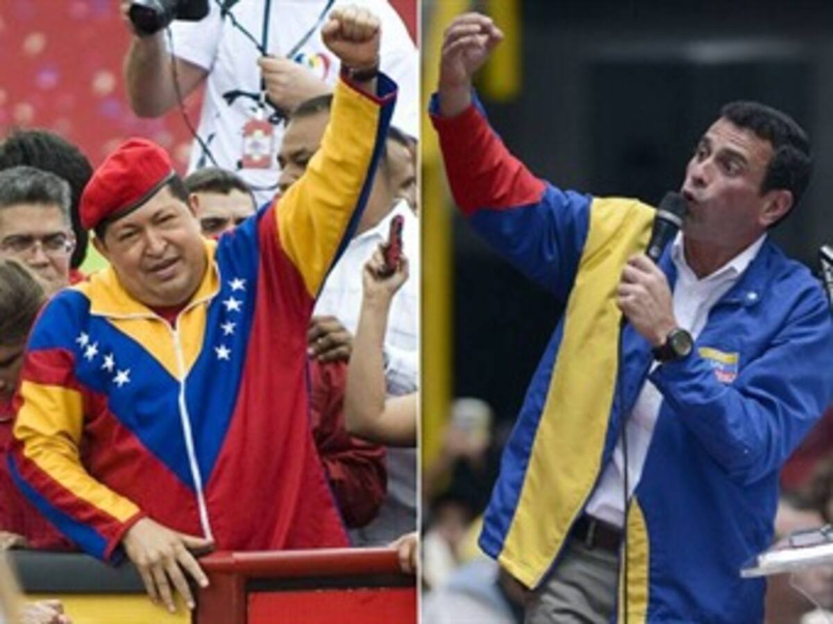 Chávez y Capriles derrochan optimismo en las primeras horas de la votación