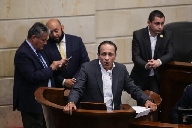 Alexander López, presidente del Senado. Foto (Colprensa)