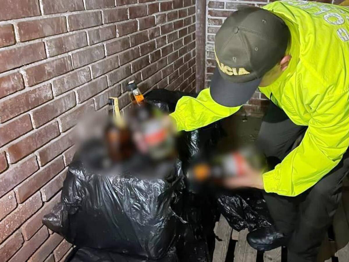 En Cartagena fueron aprehendidos más de 1.000 litros de licor de contrabando