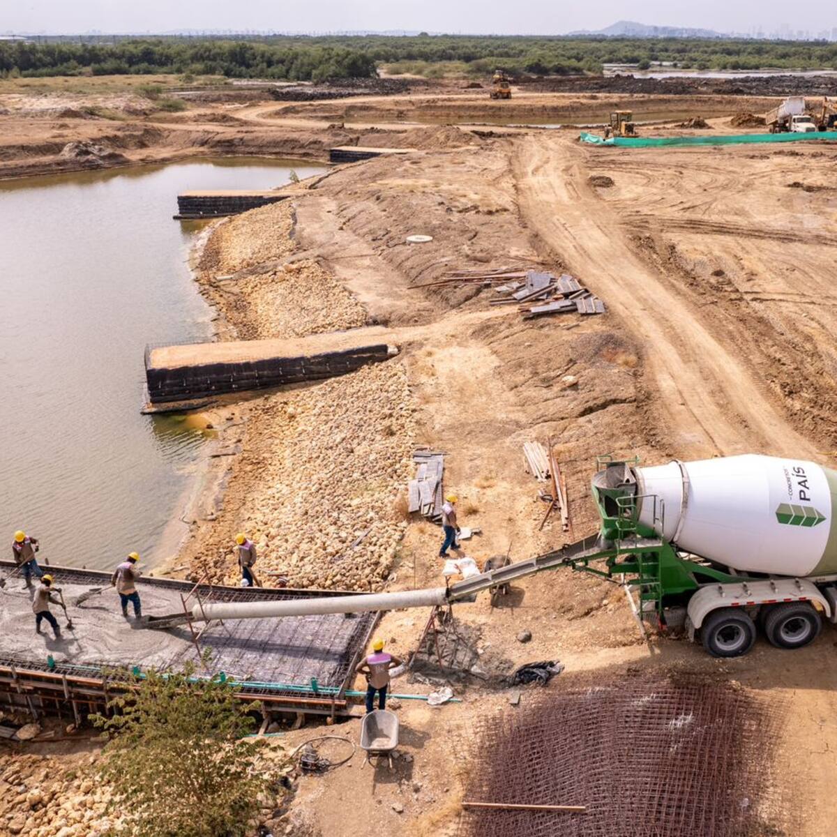 Concretos País: cimentando éxito en el proyecto Serena del Mar en Cartagena