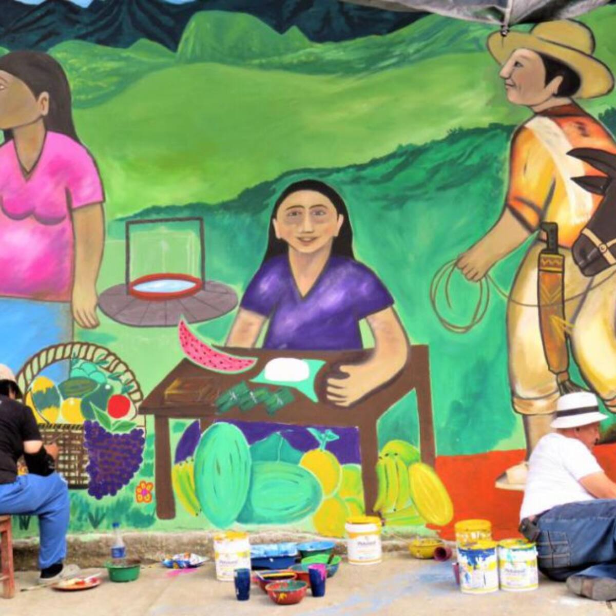 Murales para la construcción de memoria en Nariño