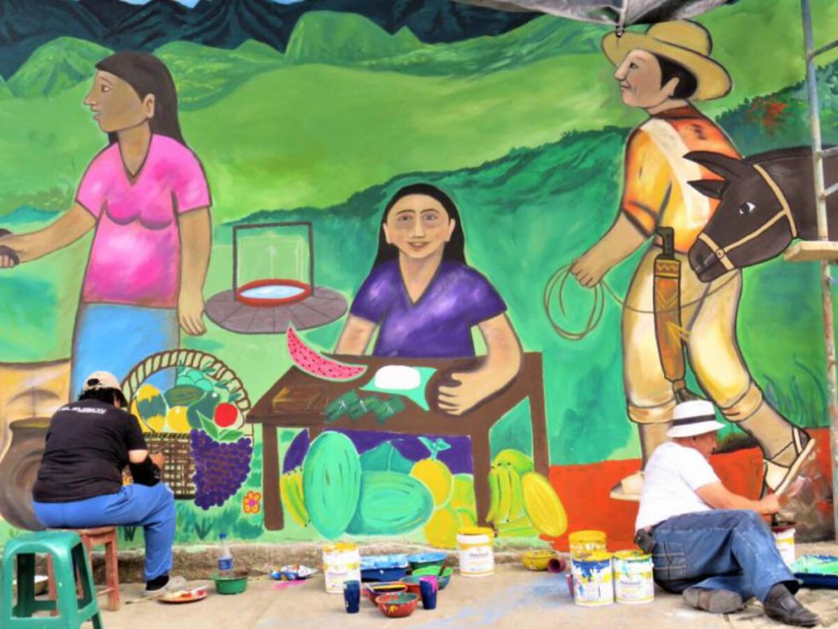 Murales para la construcción de memoria en Nariño