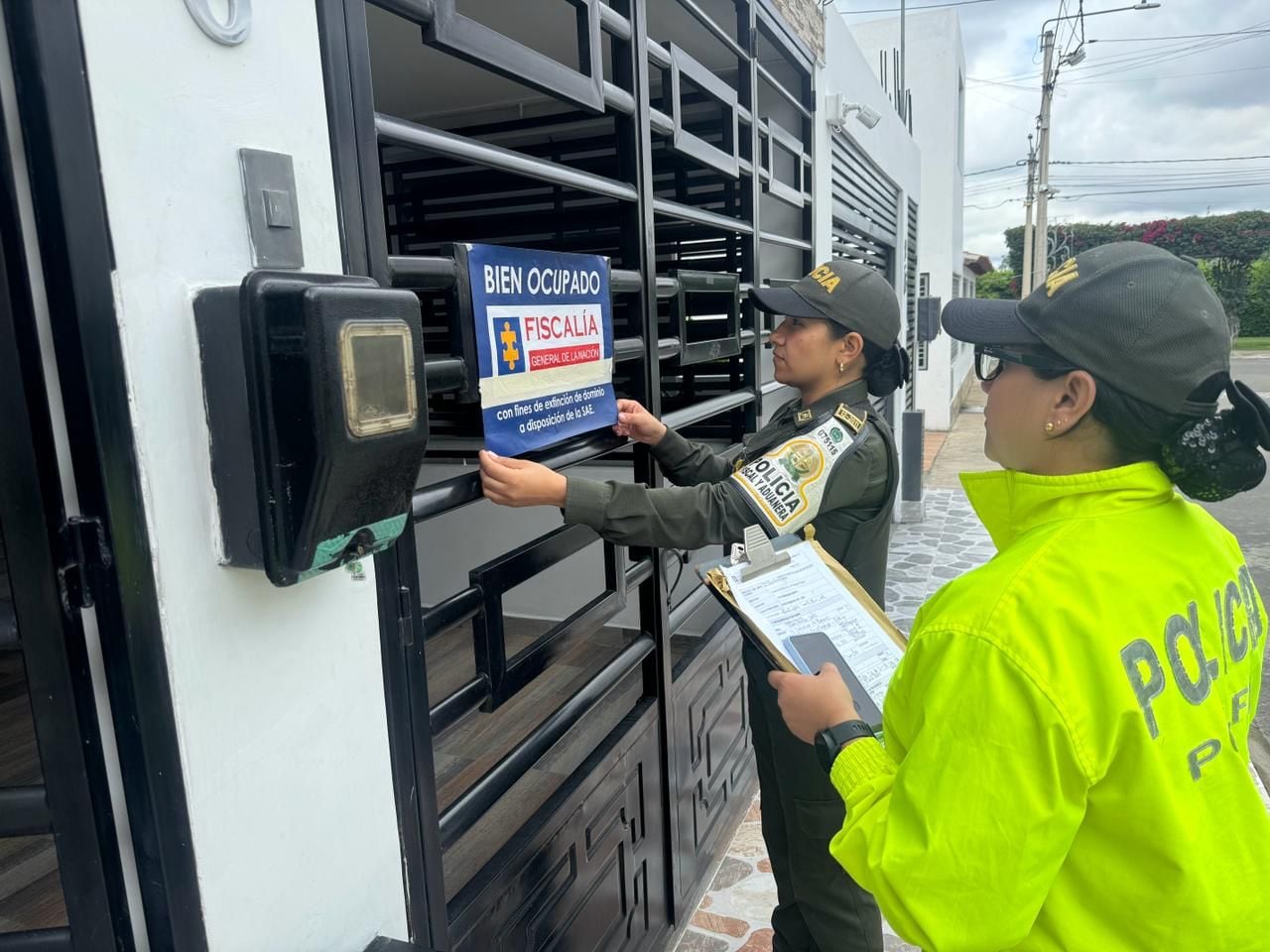 Extinción de dominio a bienes del contrabando. Cortesía: Polfa.