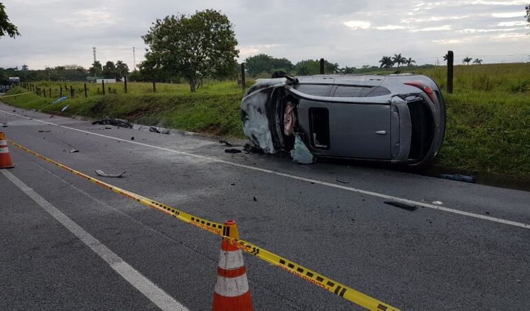 Accidente de tránsito en las vías de Risaralda