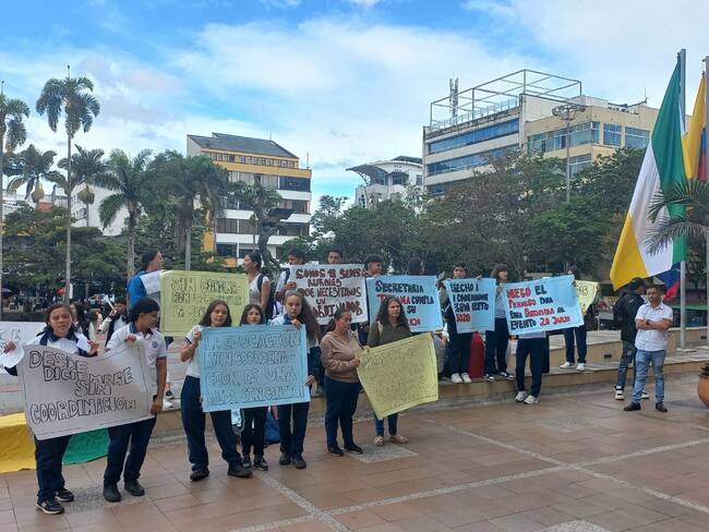 Informe protesta colegios en Quindío