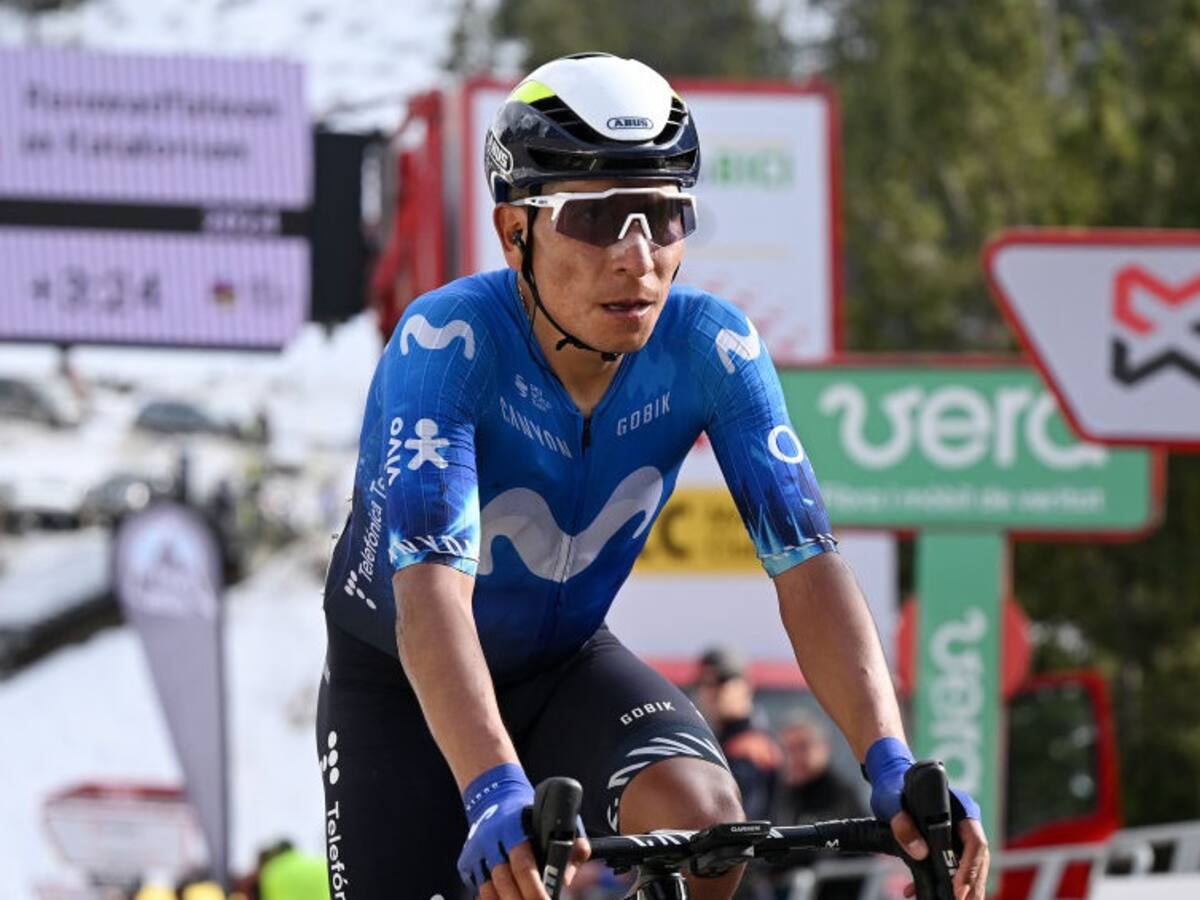 Movistar confirma preocupante lesión de Nairo Quintana que pone en vilo el Giro de Italia