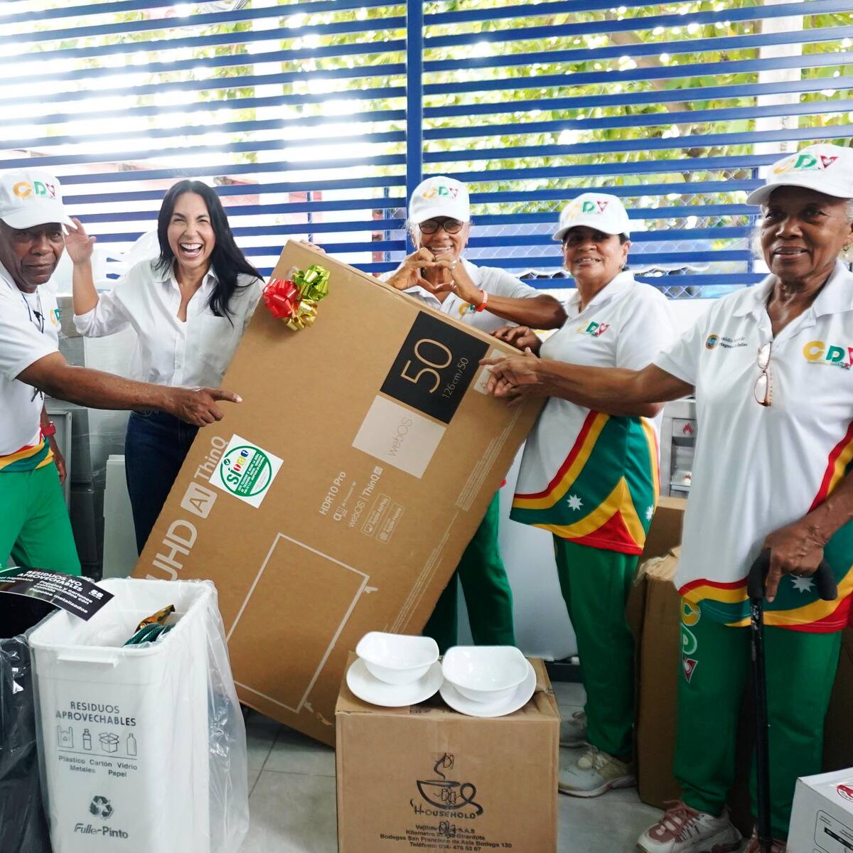 23 mil elementos fueron distribuidos en los 30 Centros de Vida de Cartagena