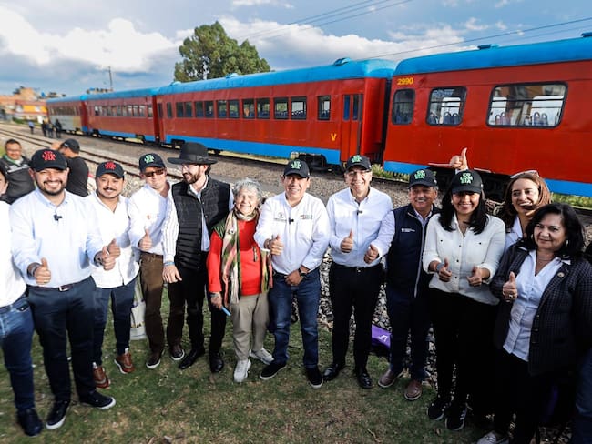 En Boyacá se activó la ruta turística del tren para Semana Santa, alternativa que comenzó en diciembre de 2023 / Foto. Caracol Radio.
