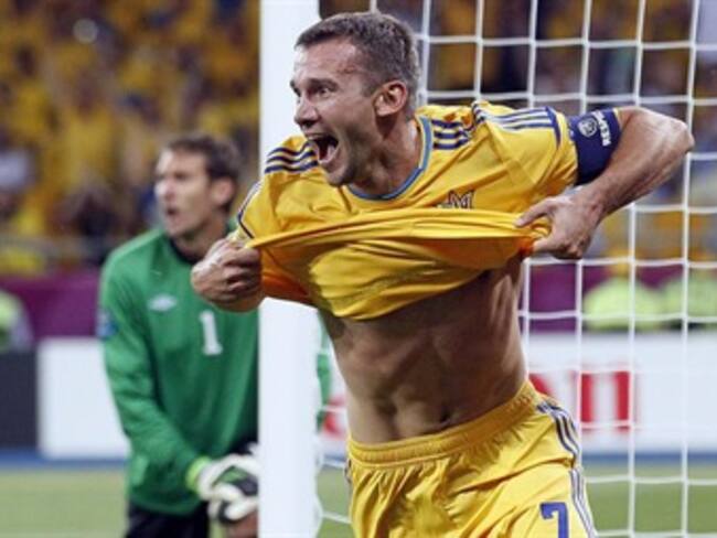 Ucrania venció 2-1 Suecia en el Olímpico de Kiev