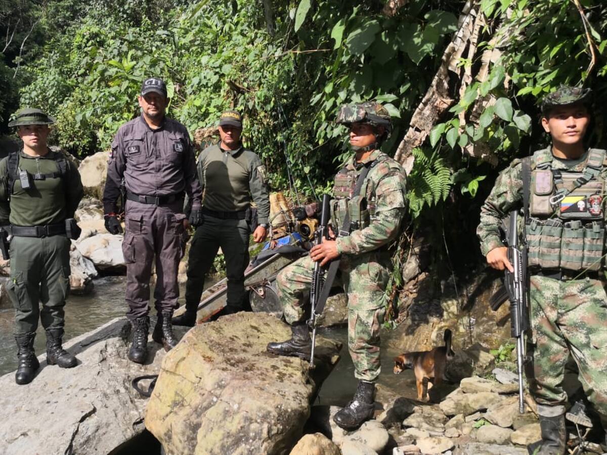 Incautan elementos de minería ilegal avaluados en más de $200 millones en Caldas