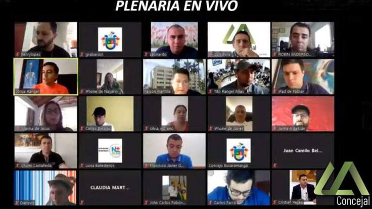 Se "calentó" el ambiente en el Concejo de Bucaramanga