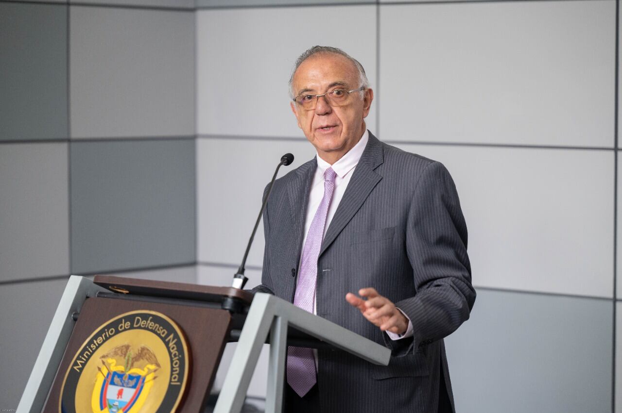 Ministro de la Defensa en Colombia, Iván Velásquez. /Cortesía: MinDefensa