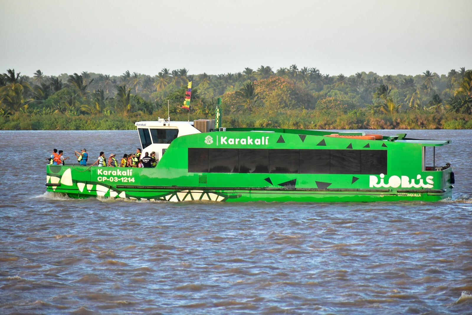 Riobús Karakalí. Foto: Redes sociales Transmetro Barranquilla