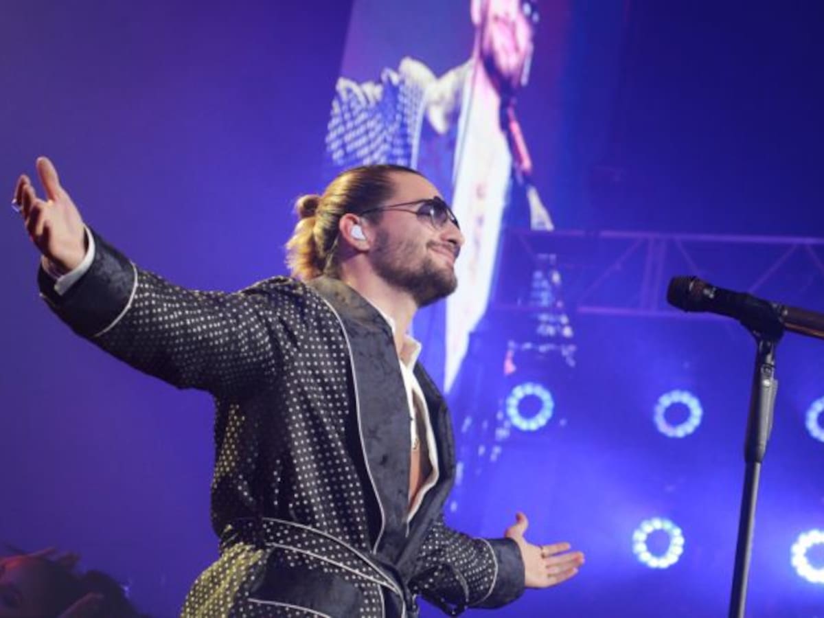 De esta manera Maluma puso a bailar y cantar al público capitalino