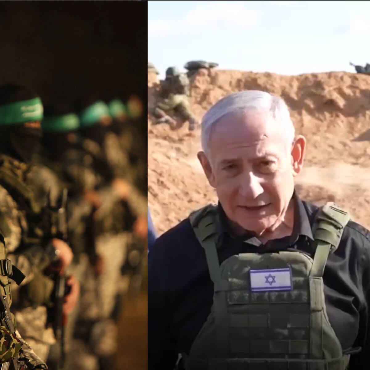 Netanyahu visitó Gaza mientras Hamás pierde contacto con sus grupos en territorio palestino