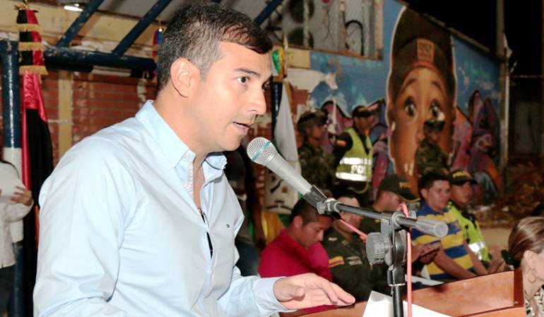 El mandatario, clamo ayuda al gobierno nacional. 