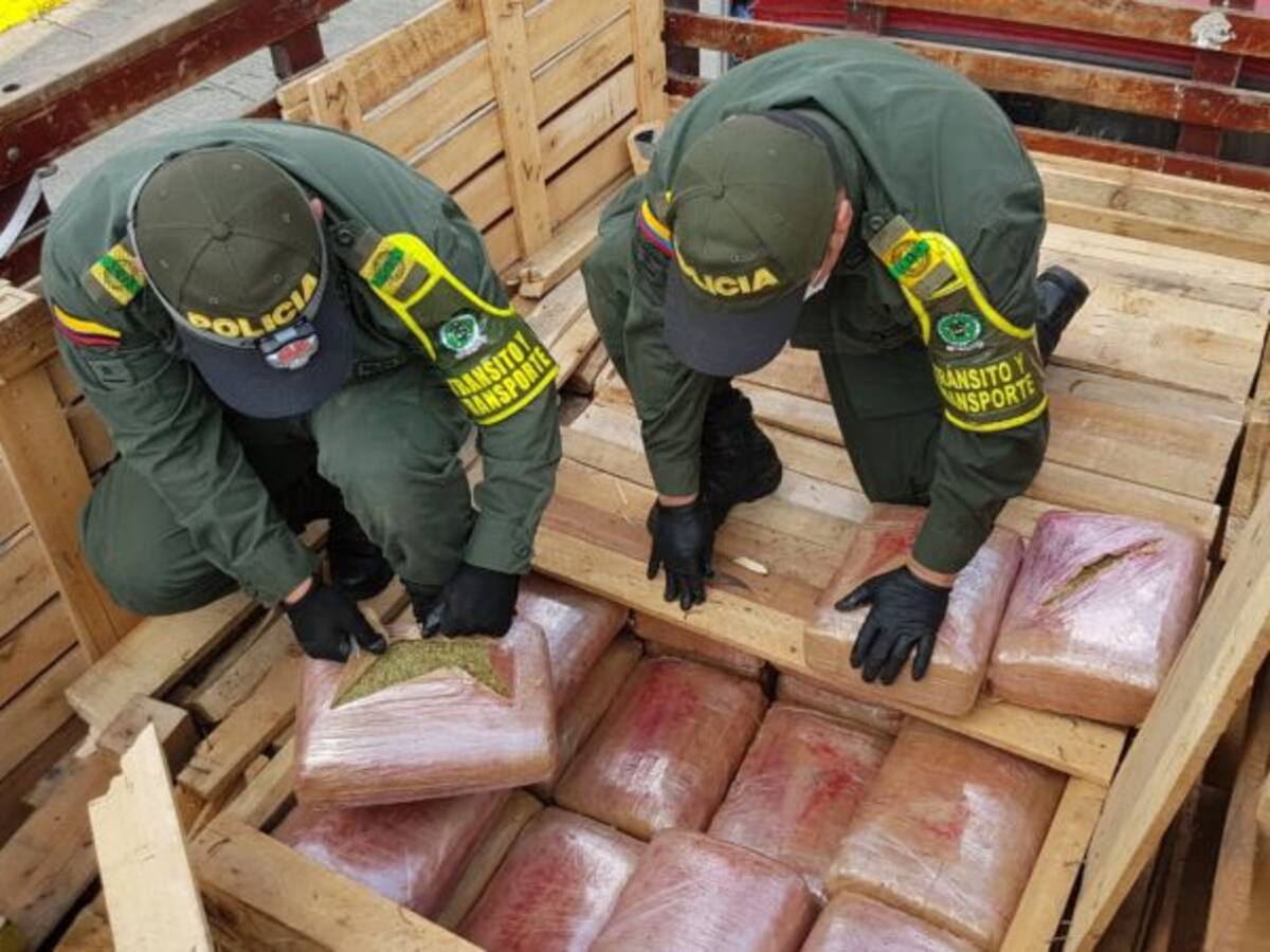 3.017 Kilogramos estupefacientes ha decomisado este año policía en Quindío