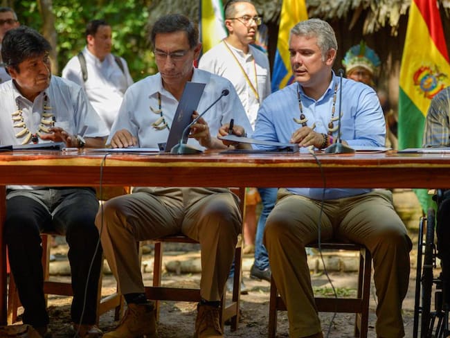 Siete países firman &#039;Pacto de Leticia&#039; para preservar recursos de Amazonía