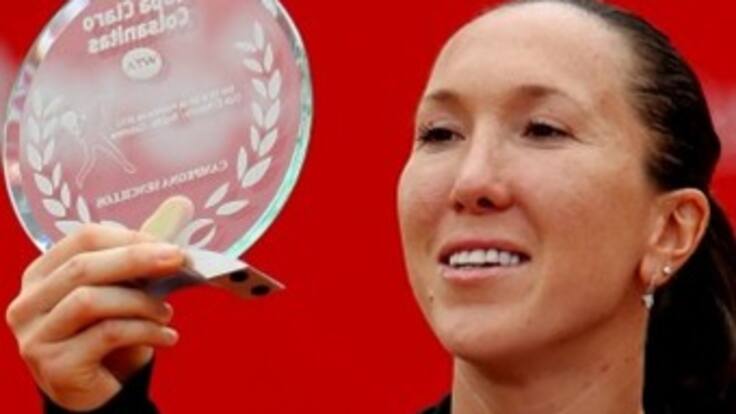 La serbia Jelena Jankovic, campeona de la Copa Claro Colsanitas de Bogotá