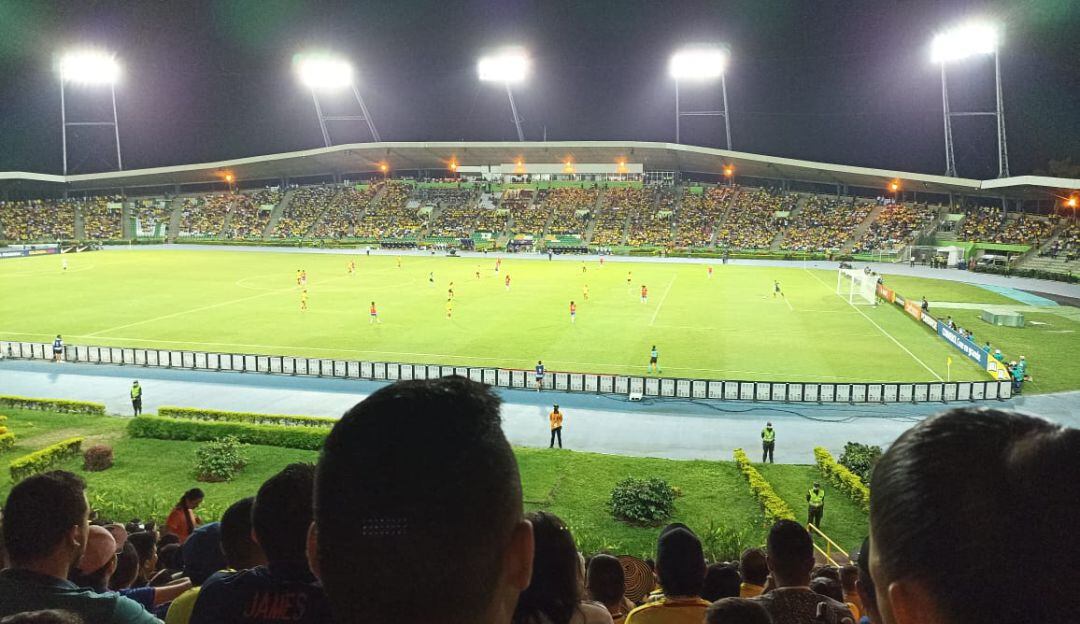 20.000 Personas asistieron al estadio Centenario de Armenia en el triunfo de Colombia 4 a 0 a Chile, Copa América Femenina
