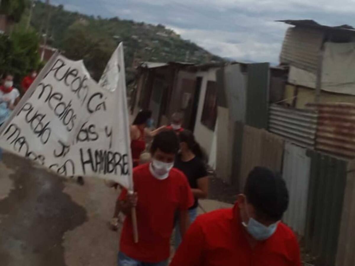 Habitantes de asentamientos en Neiva reclaman ayudas humanitarias