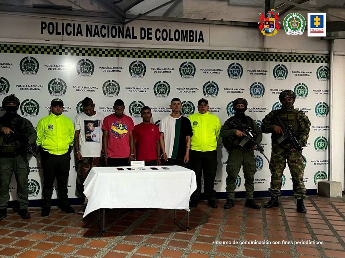 Fueron judicializados cuatro presuntos integrantes de la banda Los Flacos