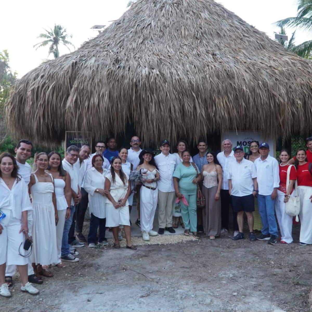Cardique inaugura Centro Mosca Soldado Negra en Isla Múcura, zona insular de Cartagena