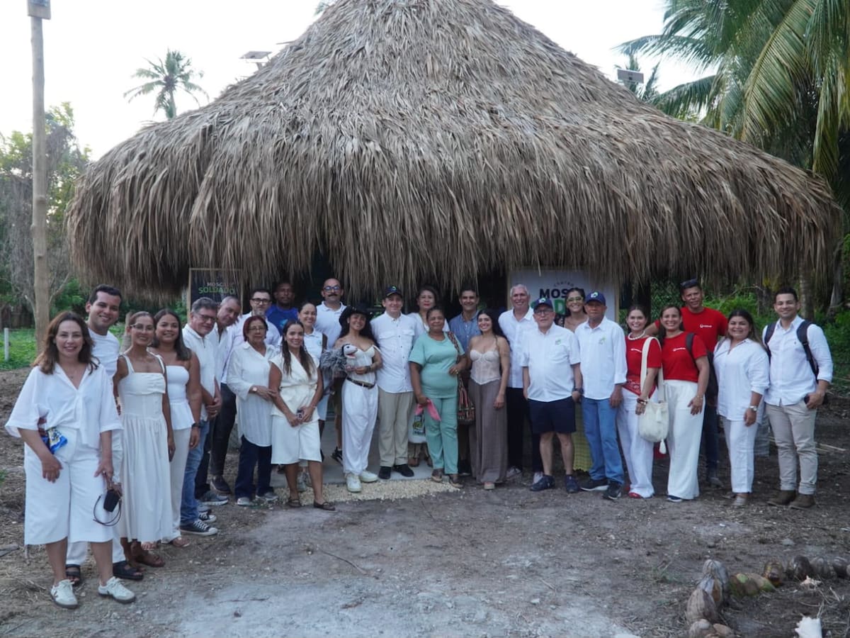 Cardique inaugura Centro Mosca Soldado Negra en Isla Múcura, zona insular de Cartagena
