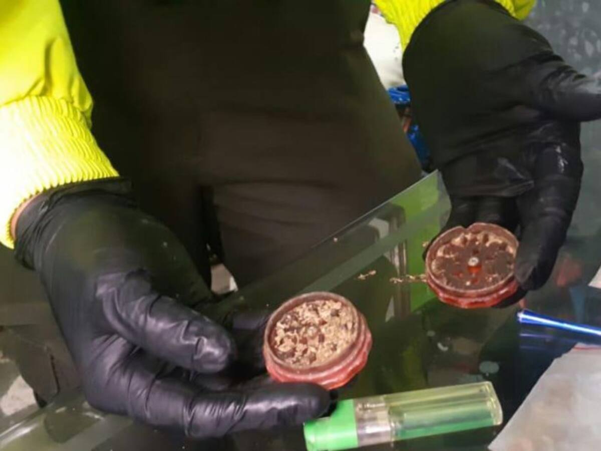 Policía arremete contra el tráfico de drogas en Piedecuesta