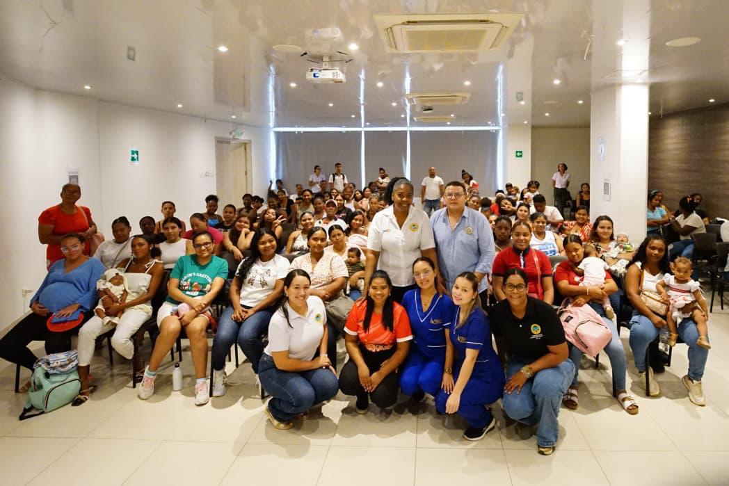 Programas de lactancia materna. // Alcaldía de Cartagena