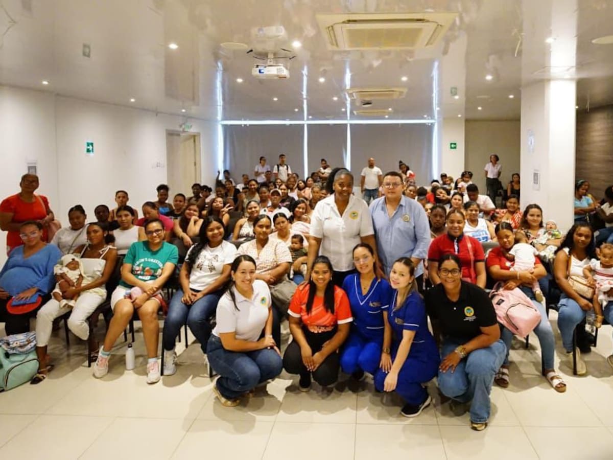 Cartagena fortalece la lactancia materna con programas de acompañamiento a las familias