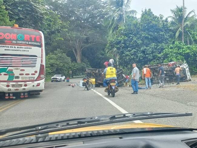 Accidente Tarazá- foto cortesía