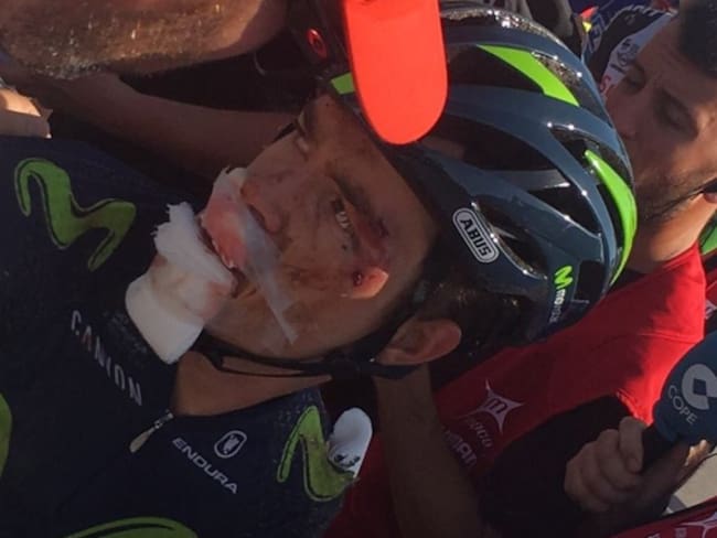 Carlos Betancur, primer colombiano en abandonar la Vuelta a España