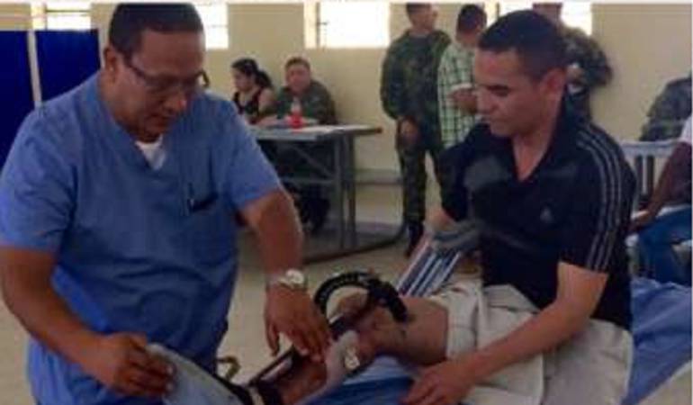 Desde la Octava Brigada del ejército reconocen algunos problemas en el dispensario.