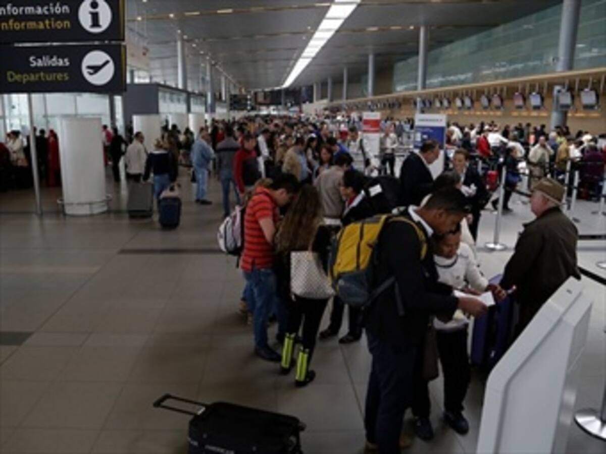 Cerca de 5 millones de personas se movilizaron en seis aeropuertos del país