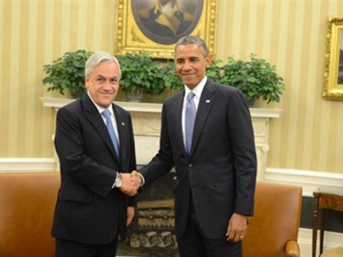 Piñera cierra visita a EE.UU. con acuerdo para visas y oferta para importar gas