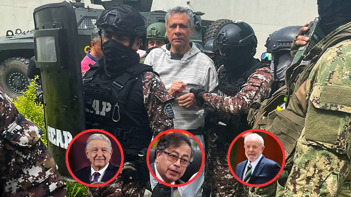 Exvicepresidente ecuatoriano Jorge Glas envía carta a Petro, Lula y AMLO pidiendo ayuda