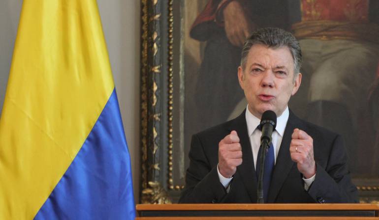 El presidente Santos hizo un llamado a la coherencia al Eln