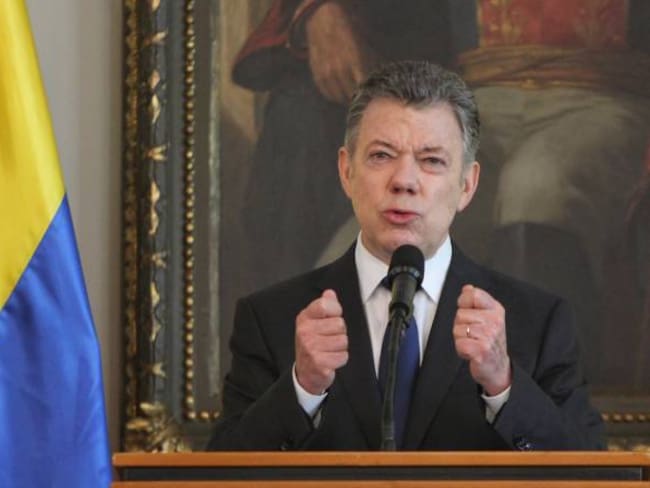El presidente Santos hizo un llamado a la coherencia al Eln