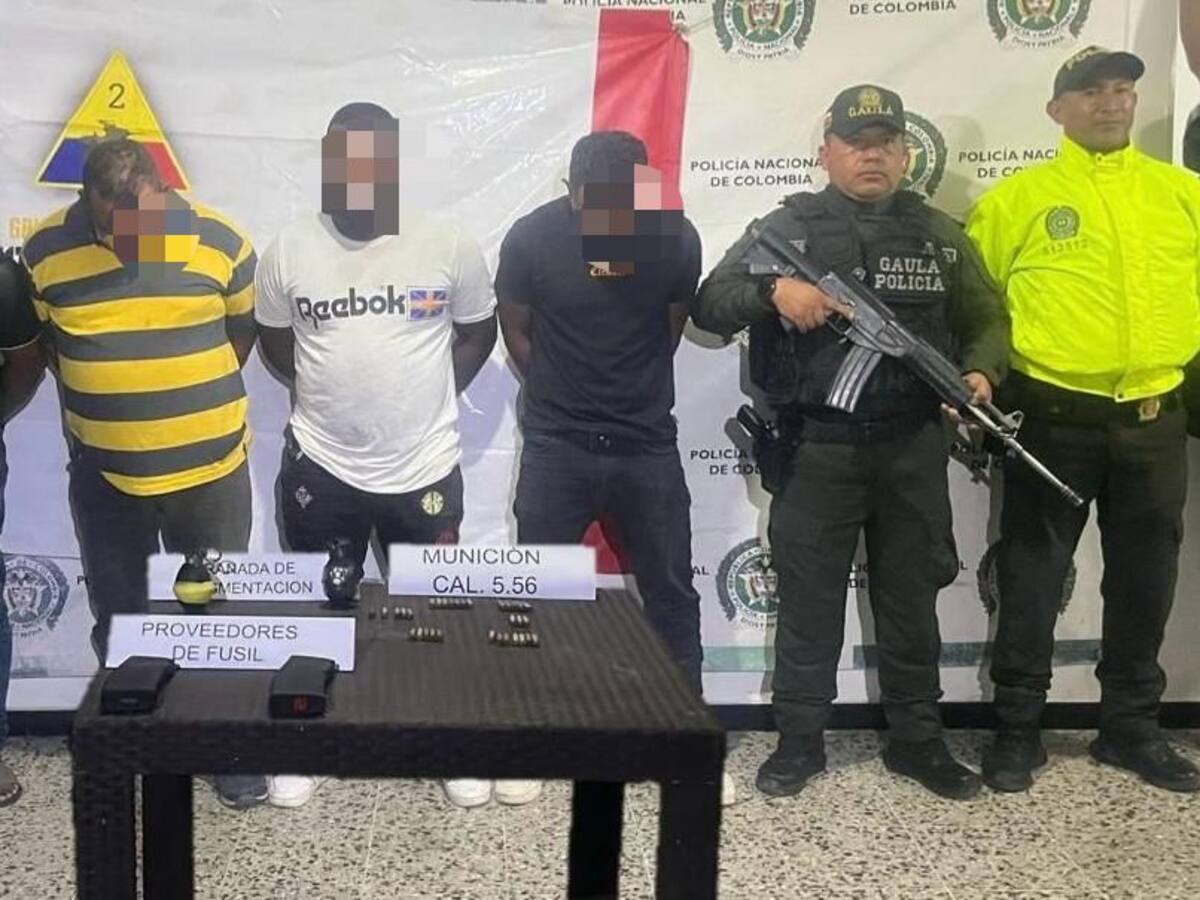 Capturado alias “XL”, cabecilla urbano del Clan del Golfo en La Guajira