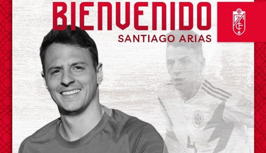 Santiago Arias, nuevo jugador del Granada de España