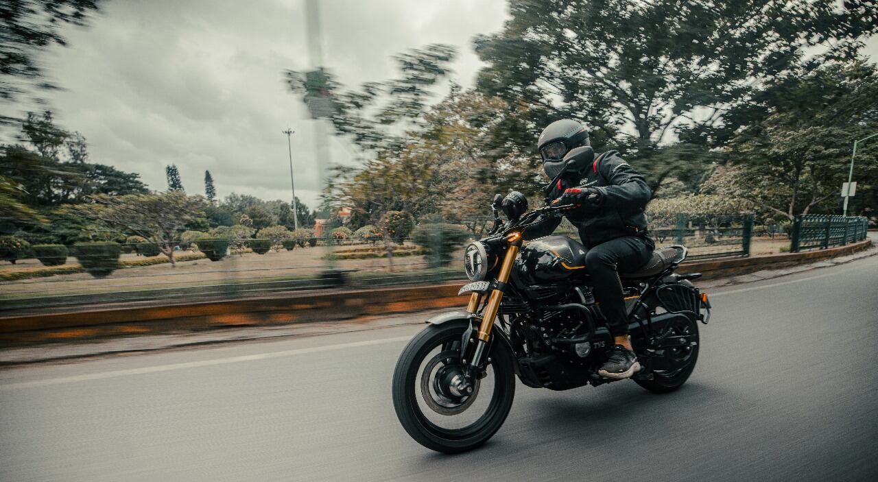 Nueva TVS Ronin de Auteco / Foto: cortesía.