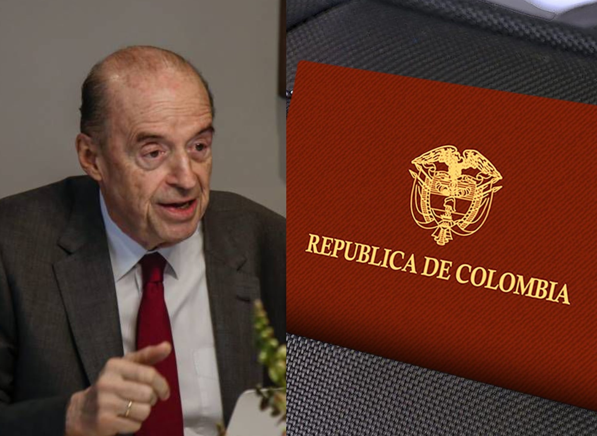 Álvaro Leyva y pasaporte | Fotos: GettyImages