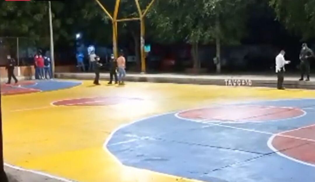 Lugar de la explosión